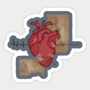 Heartache Sticker